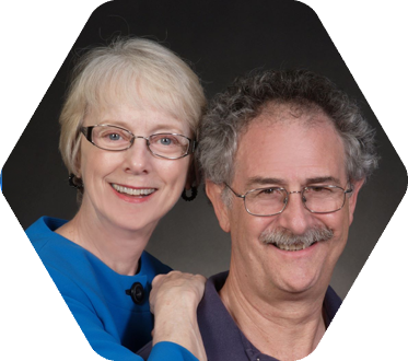 The Johnsons standing close