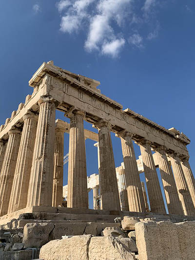 Ancient temple in Athens