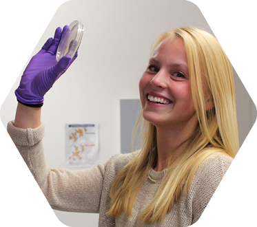 Chemistry major Kimberly Anderson '14