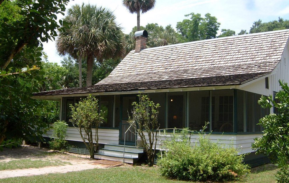 The house of Marjorie Kinnan Rawlings in Cross Creek