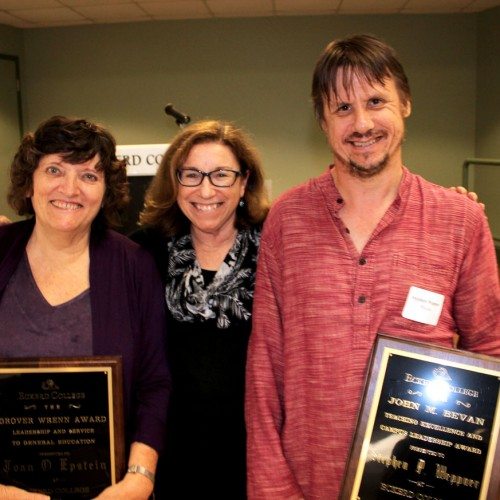 Left to right: Joan Epstein, Suzan Harrison, Stephen Weppner