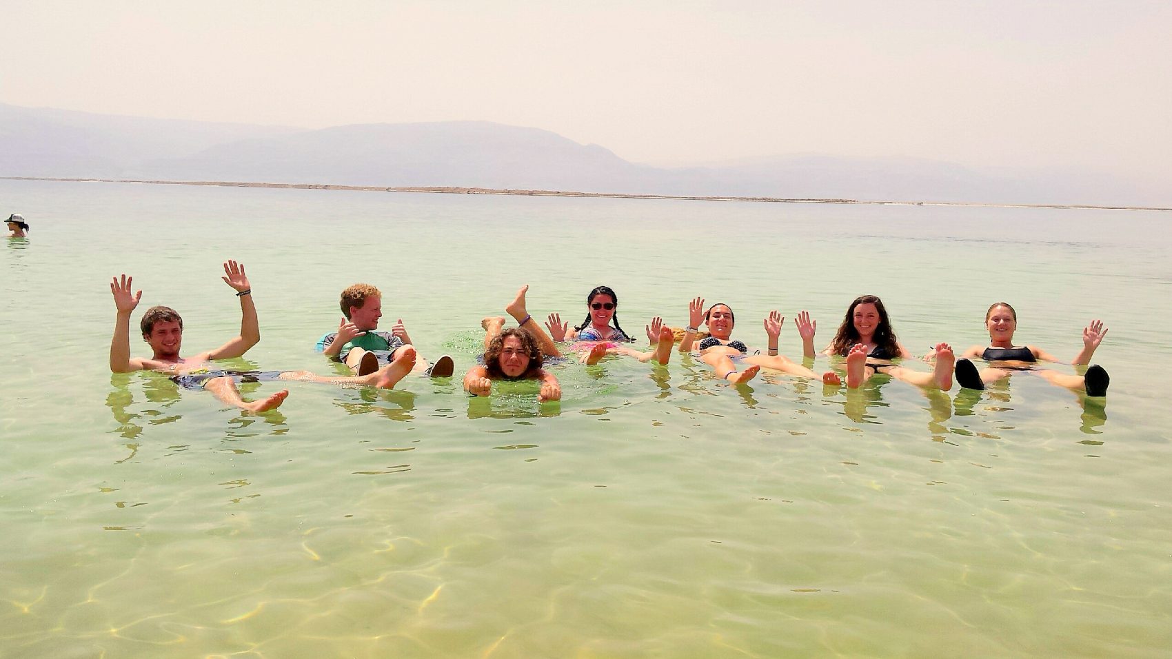 Student divers in the Mediterranean Sea