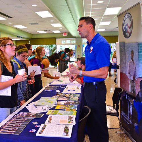 Service-Learning and internship fair