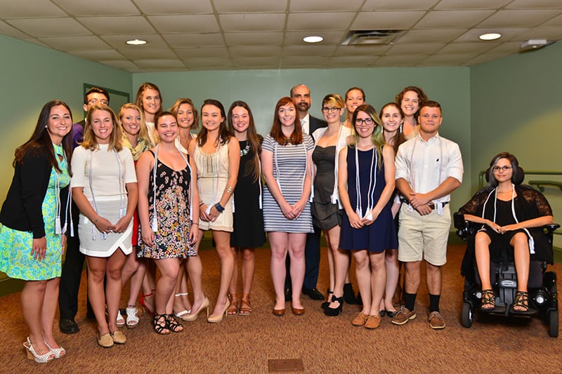 2017 Phi Beta Kappa student inductees