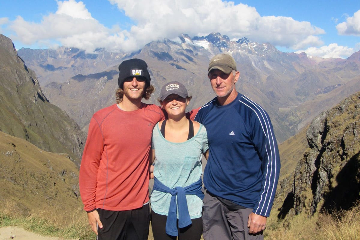 Meghan Cadden with family