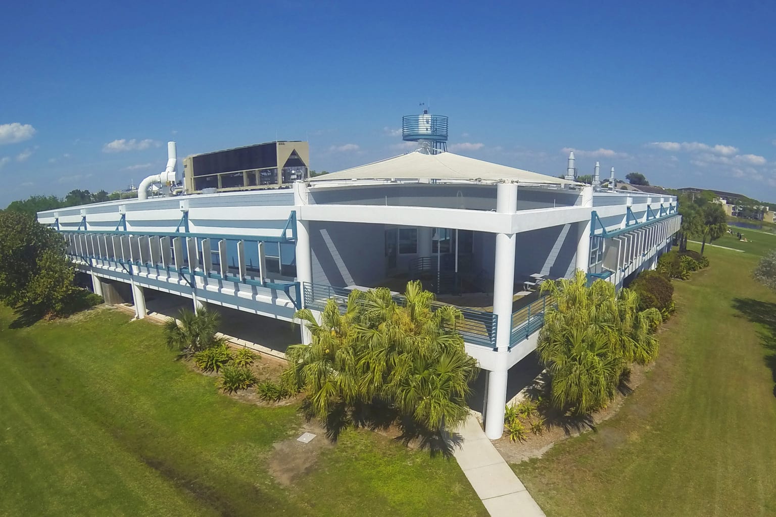 Galbraith Marine Science Laboratory aerial view