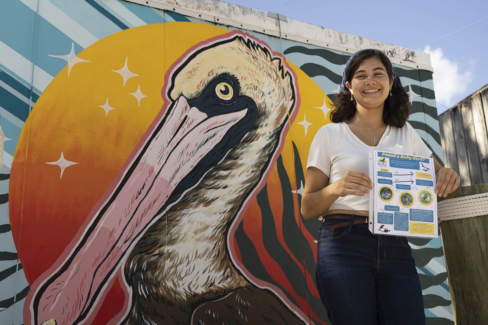 Eckerd College sophomore’s flowchart helps bird sanctuary prevent ‘birdnapping’