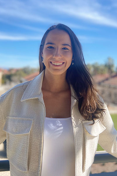 Young woman smiling