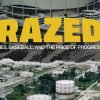 Movie poster that reads RAZED: lies, baseball and the price of progress