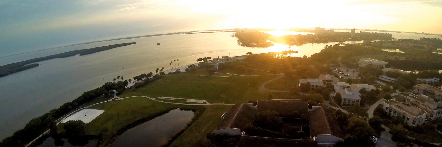 Sunset over Eckerd