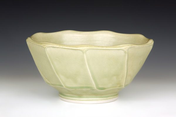 Mary Law '69 | Faceted Bowl, celadon