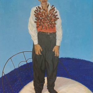 Brooke Alfaro (Panama, b. 1949) Mil Punales, acrylic on canvas, 1993
