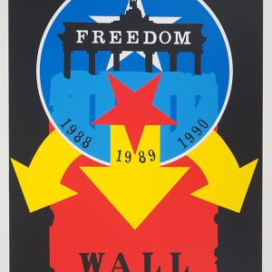 Robert Indiana - Freedom Wall, screenprint (1970)