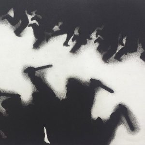 Juan Genoves, El Lugar y el Tiempo, etching and aquatint, 1971