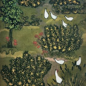 Elizabeth Guggenheim, Joyeux Apres Midi.  intaglio, 1967