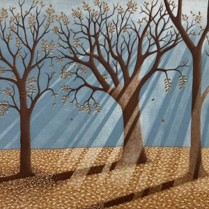 Philip Solly, Autumn Lights, intaglio, 1984