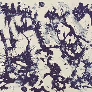 Lee Krasner, Blue Stone, lithograph, 1969