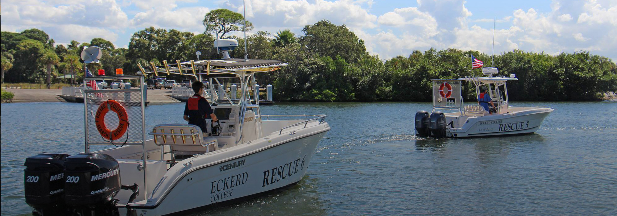 EC-SAR's new boat, Rescue 5, made possible by donations