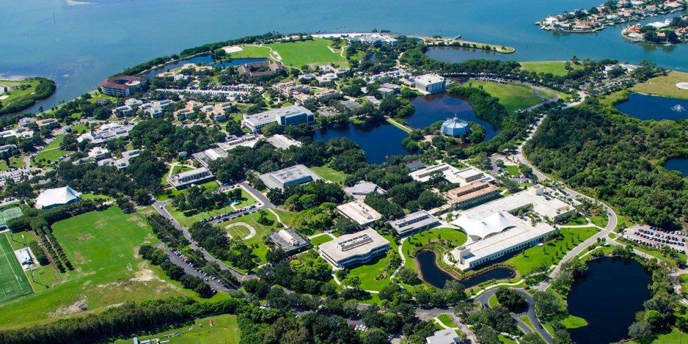 Aerial of the Eckerd campus