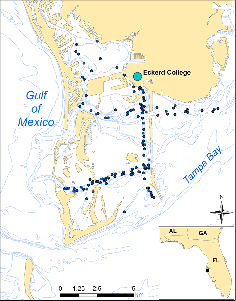 A map of Cupid's sighting locations since 1997