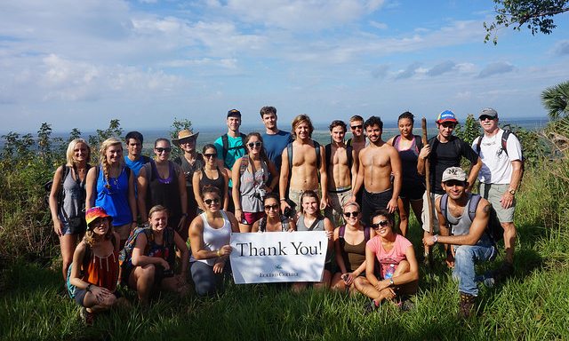 Students hiking in Cuba. Photo: Jessie Heckman '18