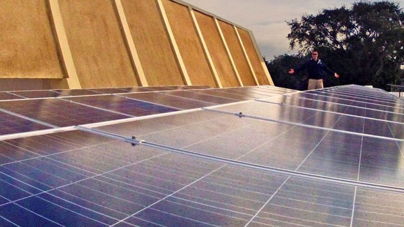 Solar panel array