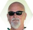 Professor Kelly wearing sunglasses