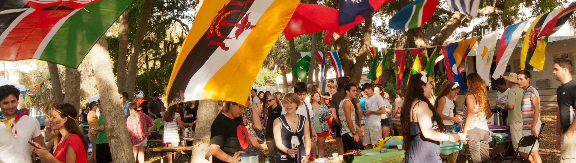 International students at Festival of Cultures